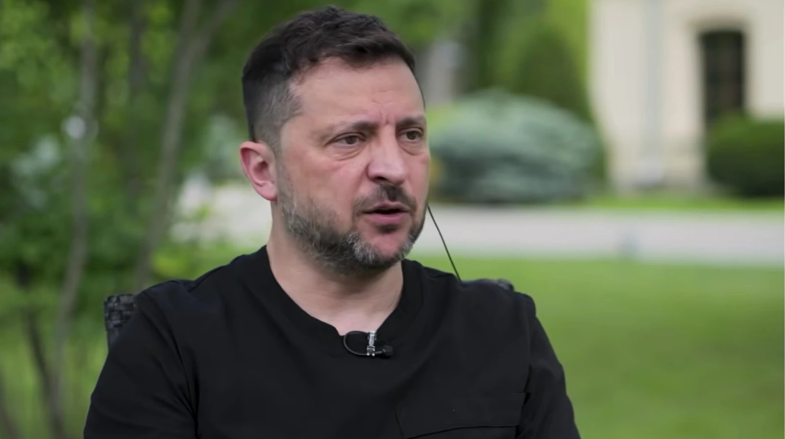Володимир Зеленський під час інтерв'ю Sky News