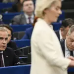 Урсула фон дер Ляєн виступає в Європарламенті у Страсбурзі, Франція, 16 вересня 2026 року