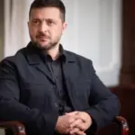 Зеленський і Карні під час спільної пресконференції у Калгарі, 14 вересня 2026 року