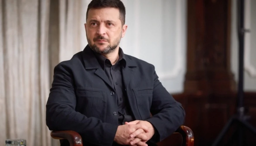 Зеленський і Карні під час спільної пресконференції у Калгарі, 14 вересня 2026 року
