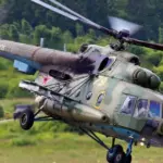 Вертоліт Мі-8 у польському повітряному просторі