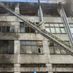 Наслідки атаки на дата-центр &laquo;Омега Телеком&raquo; у Києві (фото з повідомлення компанії у Facebook)