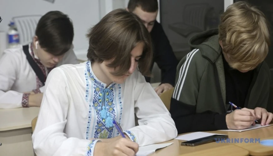 Урок української мови в одній зі шкіл Гамбурга
