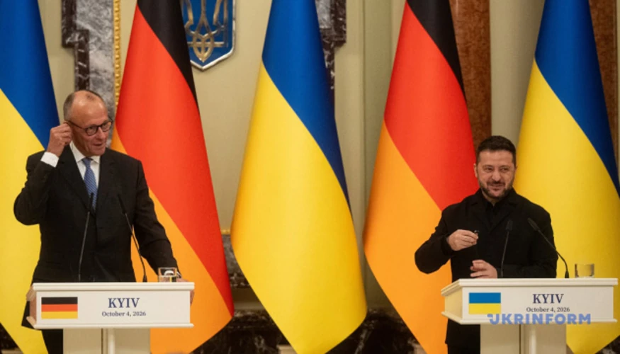 Мерц у Києві оголосив новий пакет від Німеччини: зброя, енергетика та перехоплювачі для «Шахедів»